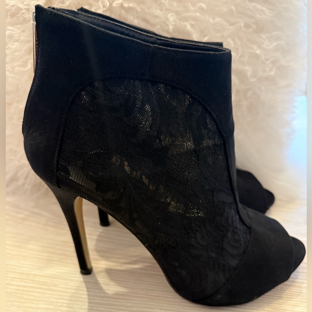 Aldo Peep Toe Ankle Boots